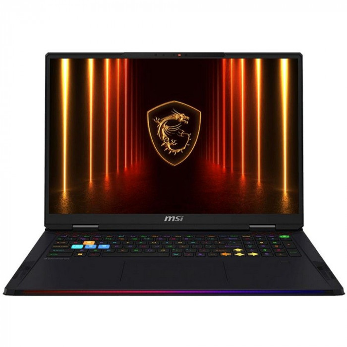 Ноутбук MSI Raider A18 HX A9WIG-408RU AMD Ryzen 9 9955HX3D/32Gb (2*16 D5)/SSD2Tb/RTX5080 16Gb (175W)/18'/IPS/MiniLED/WQUXGA/3840x2400/120Hz/Win11/RJ-45/Core Black/3.6kg