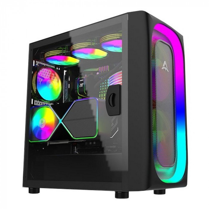 Корпус ALSEYE Ai-B(Ai20025) Material: 0.7mm SPCC, Motherboard Compatiblility: Mini-ITX/Micro ATX/ATX/EATX, I/O Ports: USB2.0*2+HD Audio+USB3.0*1, Drive bay: H.D.D(3.5')*2pcs+S.S.D(2.5') *2pcs, Metallic Size: 405*225*467mm,Case Size: 455*225*485mm