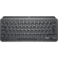 Клавиатура беспроводная Logitech MX Keys Mini Graphite |920-010501| Компактная, черная, Bluetooth LE/Logi Bolt, автоматическая подсветка, встроенная батарея, Type-C коннектор, кабель Type-C - Type-A в комплекте