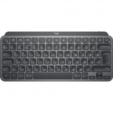 Клавиатура беспроводная Logitech MX Keys Mini Graphite |920-010501| Компактная, черная, Bluetooth LE/Logi Bolt, автоматическая подсветка, встроенная батарея, Type-C коннектор, кабель Type-C - Type-A в комплекте