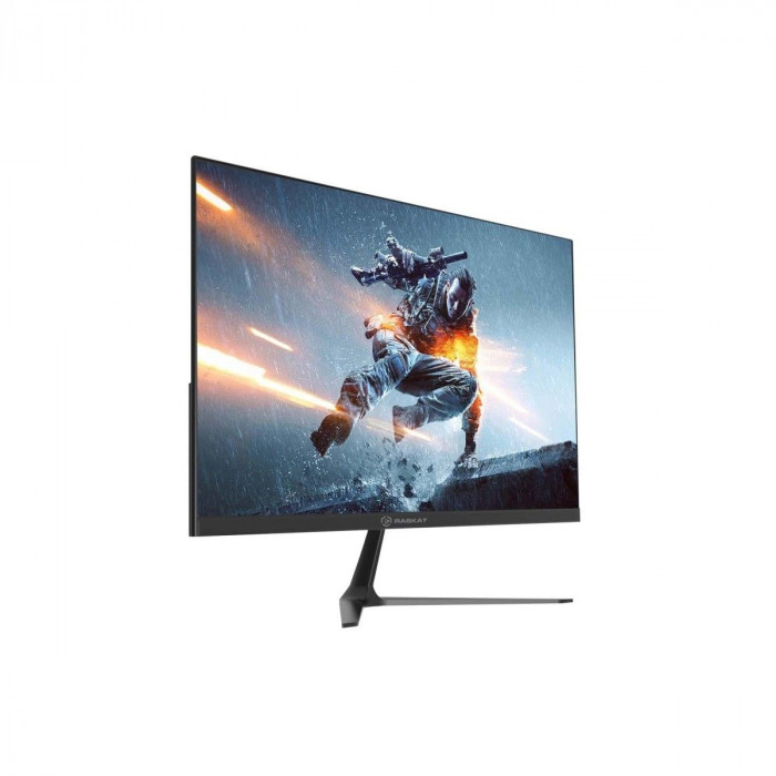 Монитор 23.8' Raskat I24F10DA (23.8', IPS, 1920*1080, VGA+HDMI+DP, 5ms, 178°/178°, 1000:1, 100Hz, Black)