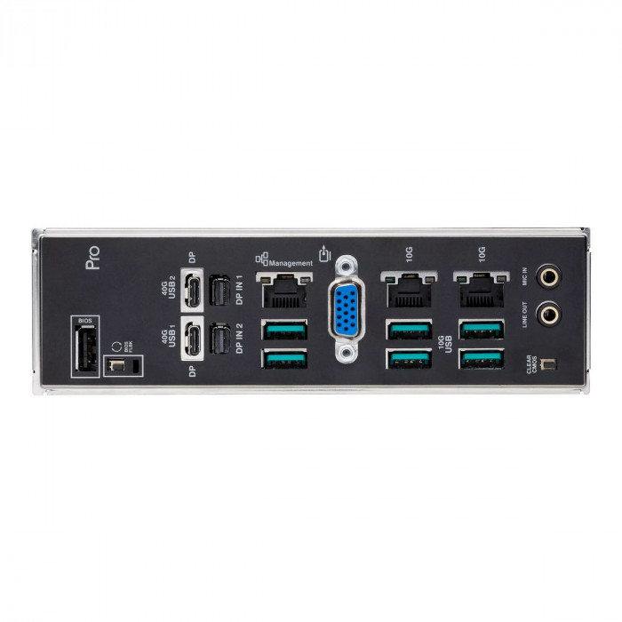 Материнская плата ASUS PRO WS WRX90E-SAGE SE STR5 EEB 8xDDR5 7xPCIEx16 4xM.2 2xUSB-C 2x mini DP VGA 2x10GLAN