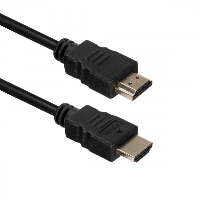Кабель ACD-DHHM1-10B |ACD-DHHM1-10B| HDMI 1.4, Golden Plated,19m/19m, Черный, 1м (742163)