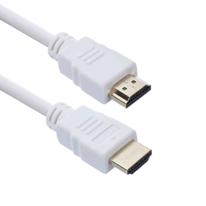 Кабель ACD-DHHM2-18W |ACD-DHHM2-18W| HDMI 2.0, Golden Plated,19m/19m, Белый, 1.8м, (742248)