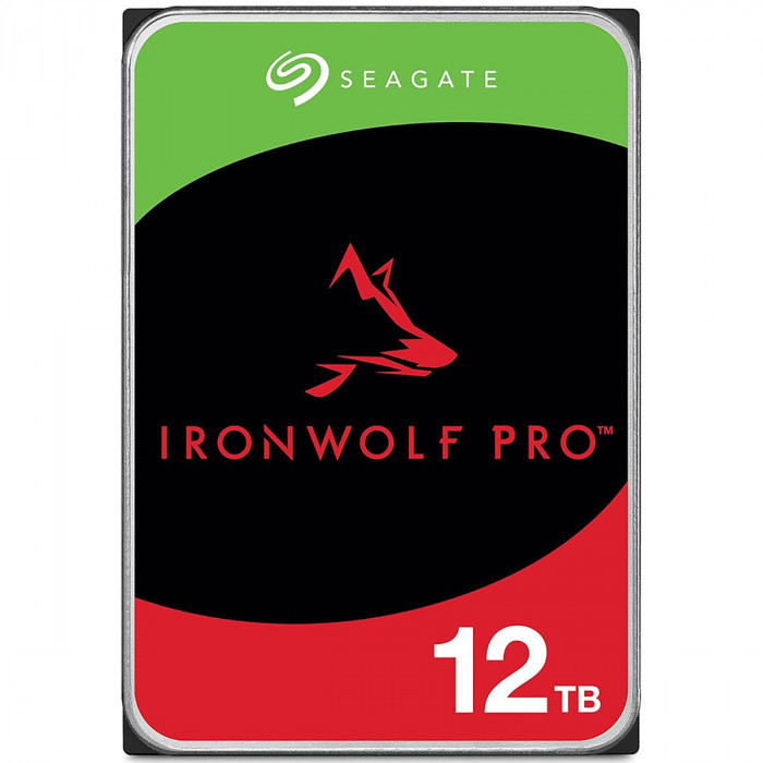 Жесткий диск Seagate 3.5' 12TB IronWolf Pro Nas ST12000NT001 SATA 6Gb/s, 7200rpm, 256MB