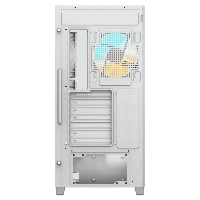 Корпус для ПК Gigabyte C500PI ST White, MidTower, ATX, Panoramic, USB-C x1, USB 3.0 x2, Audio I/O, Black, VGA 410mm, TG