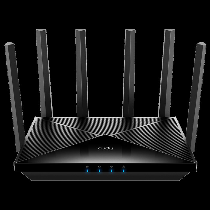 Маршрутизатор CUDY BE6500 2 5G  Wi-Fi 7 Router Dual Band Mesh, Chipset Broadcom, 802.11be/ax/ac/a/b/g/n, 5764Mbps at 5GHz + 688Mbps at 2.4GHz, 1 x 2.5Gbps WAN Port, 4 x 10/100/1000Mbps Ports, 6 x 5dBi fixed antennas, WiFi router/AP/ Repeater/WISP Mode, PP
