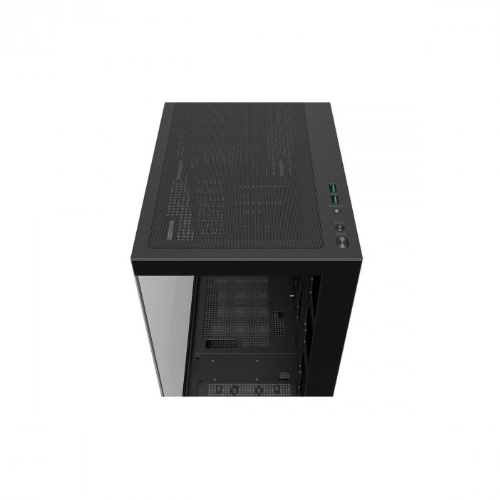 Корпус для ПК GamerStorm CG580 ATX, USB3.0X2, AudioX1, 3.5'X2, 2.5'X2+1, Black TG, Panoramic