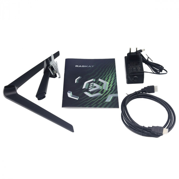 Монитор 23.8' Raskat I24F10DA (23.8', IPS, 1920*1080, VGA+HDMI+DP, 5ms, 178°/178°, 1000:1, 100Hz, Black)