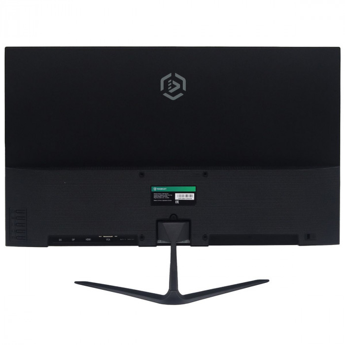 Монитор 23.8' Raskat I24F10DA (23.8', IPS, 1920*1080, VGA+HDMI+DP, 5ms, 178°/178°, 1000:1, 100Hz, Black)