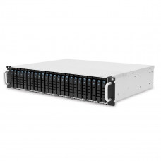 Корпус AIC XJ1-20247-02 2U 24x 2.5' hot-swap bays, hot-swap JBOD with dual SAS 24G expander controller, dual BMC, tool-less HDD tray, 800W 1+1 hot-swap redundant 80+ Platinum, tool-less rail kit (4X series)