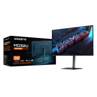 Монитор 31.5' Gigabyte MO32U Black  (31,5 ' OLED, 3840 x 2160,165Hz, 2xHDMI 2.1, DP 1.4, 3xUSB 3.2, USB Type-C, 0,03 ms,178°/178°, 250 cd/m, 1,5 М:1 )