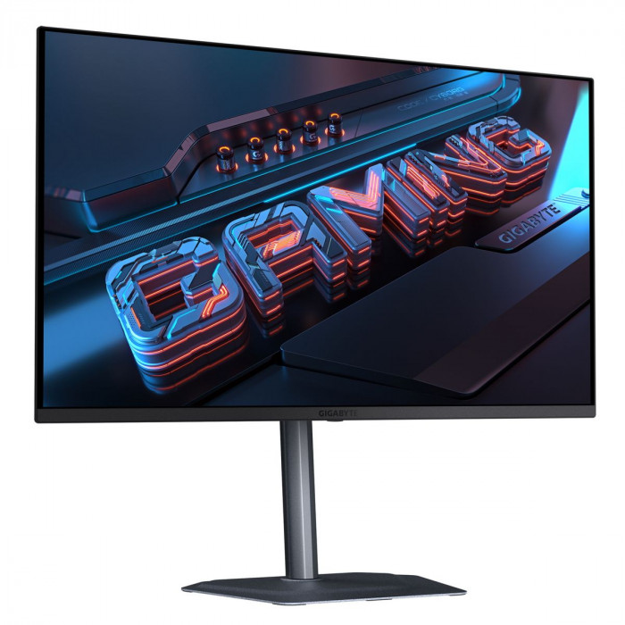 Монитор 31.5' Gigabyte MO32U Black  (31,5 ' OLED, 3840 x 2160,165Hz, 2xHDMI 2.1, DP 1.4, 3xUSB 3.2, USB Type-C, 0,03 ms,178°/178°, 250 cd/m, 1,5 М:1 )