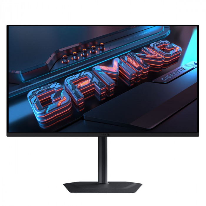 Монитор 31.5' Gigabyte MO32U Black  (31,5 ' OLED, 3840 x 2160,165Hz, 2xHDMI 2.1, DP 1.4, 3xUSB 3.2, USB Type-C, 0,03 ms,178°/178°, 250 cd/m, 1,5 М:1 )
