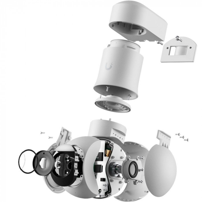 Камера видеонаблюдения Ubiquiti UniFi Protect Camera G5 PTZ 2K (4MP), 30 к/с, ƒ/1.85–ƒ/2.4, IP66, ИК-подсветка до 20 м