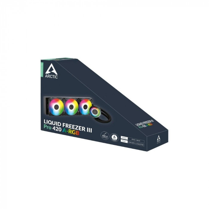 Жидкостная система охлаждения Arctic Cooling  Liquid Freezer III Pro 420 A-RGB Multi Compatible All-In-One CPU Water Cooler  (ACFRE00185A)