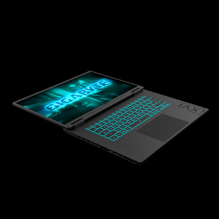 Ноутбук Gigabyte Gaming A16 GA63H AMD Ryzen 7 260/16Gb (1*16 D5)/SSD1Tb/RTX5060 8Gb (85W)/16'/IPS/WUXGA/1920x1200/165Hz/NoOS/RJ-45/Black/2.2kg
