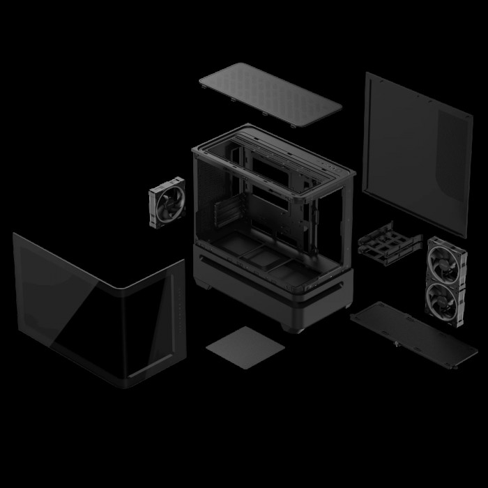 Корпус для ПК ASUS PRIME AP202 TG ARGB BLACK