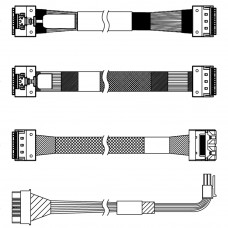 Комплектующие корпусов Lenovo ThinkSystem SR650 V3 2.5' Chassis Front BP3 SAS/SATA Cable Kit