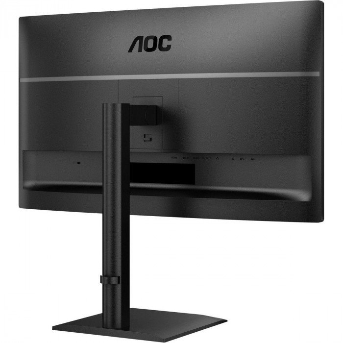 Монитор 27' AOC Q27E4CV  IPS, 2560x1440, 120Hz, 4ms, 350сd/m, 1500:1 | HDMI(2.0), DP(1.4), Type-C(PD-90W), 4xUSB 3.2, RJ45 | HAS, Pivot, Swivel, InPSU, Speakers, Vesa 100, Black