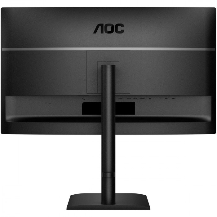 Монитор 27' AOC Q27E4CV  IPS, 2560x1440, 120Hz, 4ms, 350сd/m, 1500:1 | HDMI(2.0), DP(1.4), Type-C(PD-90W), 4xUSB 3.2, RJ45 | HAS, Pivot, Swivel, InPSU, Speakers, Vesa 100, Black