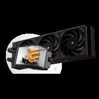 Жидкостная система охлаждения Thermalright Hyper Vision 360 Argb Black/ Display/ all Intel/AMD