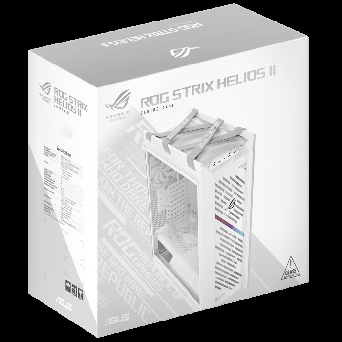 Корпус для ПК ASUS ROG STRIX HELIOS II GX601S WHITE