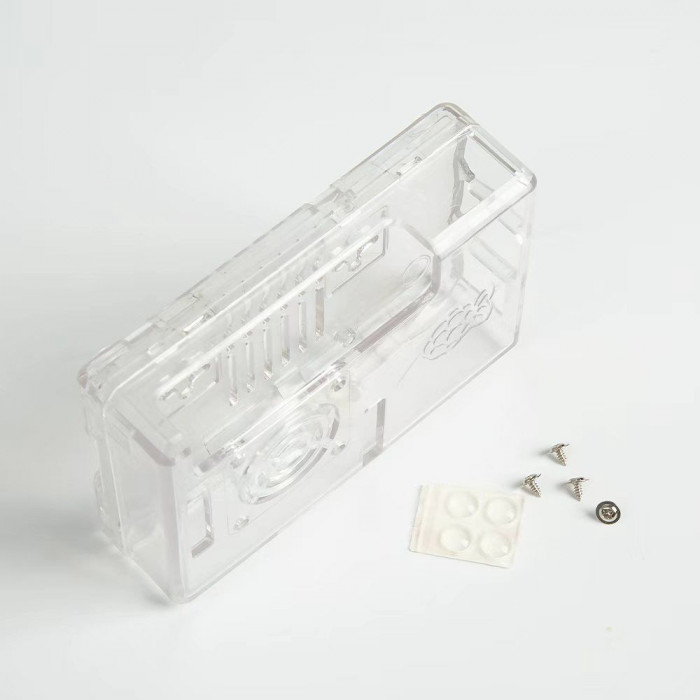 RA368 Корпус прозрачный ACD Transparent ABS Case Wide 40Pin GPIO Port for Raspberry Pi 3B+/3B