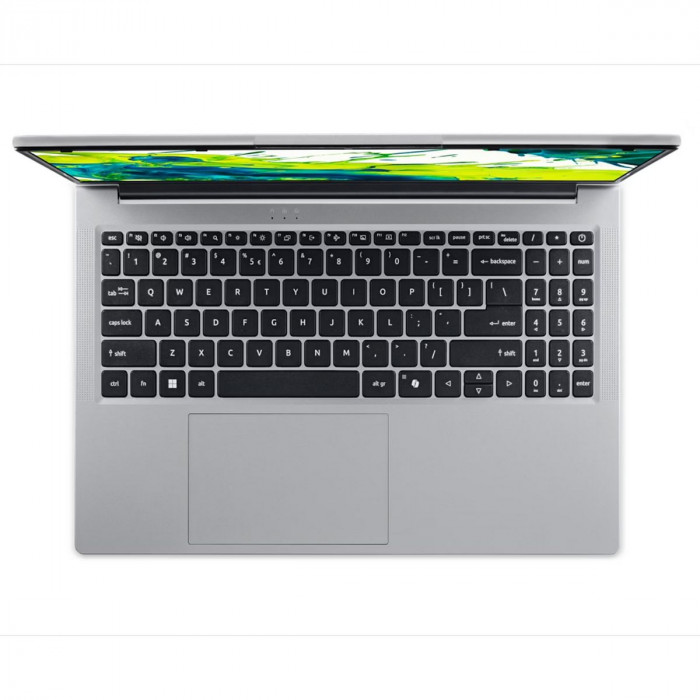 Ноутбук Acer Aspire Lite 15 AL15-54P-590V Intel Core Ultra 5 115U/16Gb (soldered D5)/SSD512Gb/UMA/15.6'/IPS/FHD/1920x1080/60Hz/NoOS/Silver/1.7kg