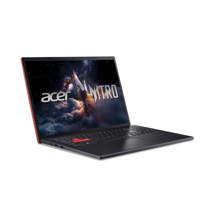 Ноутбук Acer Nitro Lite 16 NL16-71G-7227 Intel Core i7-13620H/16Gb (D5)/SSD512Gb/RTX4050 6Gb (45W)/16'/IPS/WUXGA/1920x1200/165Hz/NoOS/RJ-45/Black/1.95kg