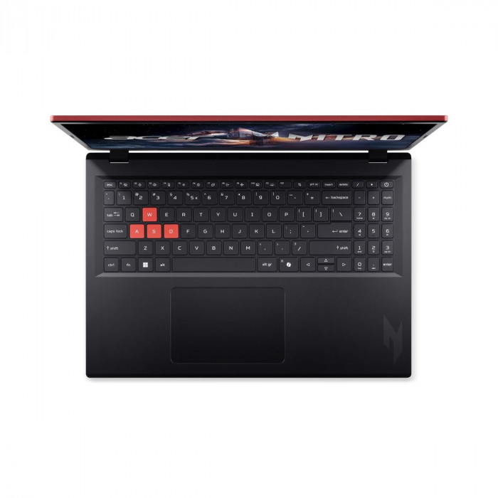 Ноутбук Acer Nitro Lite 16 NL16-71G-7227 Intel Core i7-13620H/16Gb (D5)/SSD512Gb/RTX4050 6Gb (45W)/16'/IPS/WUXGA/1920x1200/165Hz/NoOS/RJ-45/Black/1.95kg