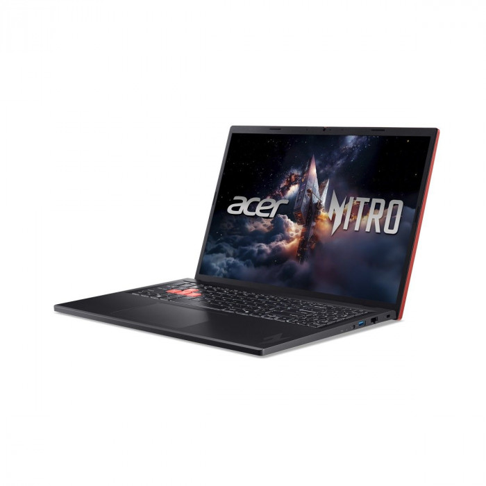Ноутбук Acer Nitro Lite 16 NL16-71G-7227 Intel Core i7-13620H/16Gb (D5)/SSD512Gb/RTX4050 6Gb (45W)/16'/IPS/WUXGA/1920x1200/165Hz/NoOS/RJ-45/Black/1.95kg
