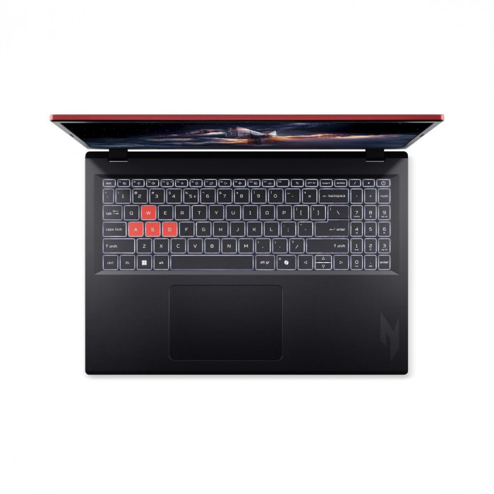 Ноутбук Acer Nitro Lite 16 NL16-71G-7227 Intel Core i7-13620H/16Gb (D5)/SSD512Gb/RTX4050 6Gb (45W)/16'/IPS/WUXGA/1920x1200/165Hz/NoOS/RJ-45/Black/1.95kg
