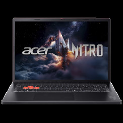 Ноутбук Acer Nitro Lite 16 NL16-71G-7227 Intel Core i7-13620H/16Gb (D5)/SSD512Gb/RTX4050 6Gb (45W)/16'/IPS/WUXGA/1920x1200/165Hz/NoOS/RJ-45/Black/1.95kg