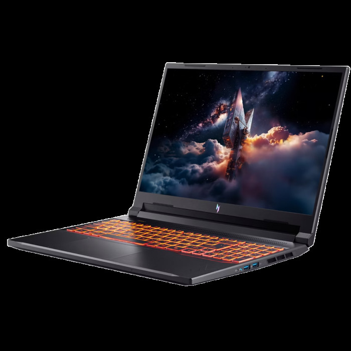Ноутбук Acer Nitro V 16 ANV16-72-72ZY Intel Core 7 240H/16Gb (D5)/SSD512Gb/RTX5070 8Gb (85W)/16'/IPS/WUXGA/1920x1200/180Hz/Win11/RJ-45/Black/2.1kg