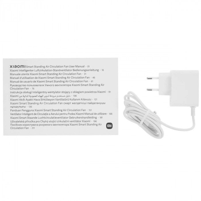 Вентилятор бытовой Xiaomi Smart Standing Air Circulation Fan EU (BHR9849EU)