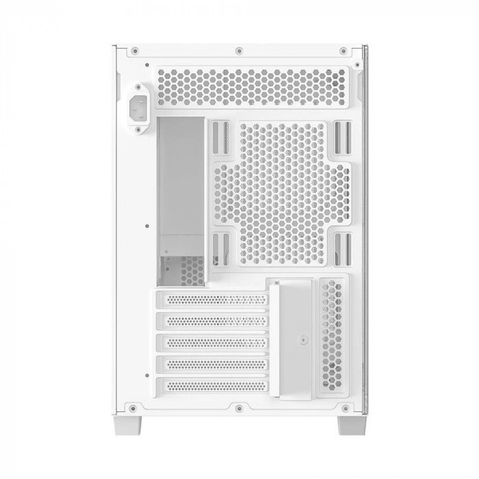 Корпус Case ID-Cooling FLOW 500 White mATX/win TG/ no fan/ Gen2 Type C/ CPU 180mm/ GPU 403mm/ no PSU