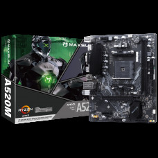 Материнская плата Maxsun MS-Challenger A520M A520, AM4, 2xDDR4, 1*PCIEx16, 1*PCIEx1, 1*M.2, 4*USB3.2Gen1, 6*USB2.0, 3*SATA3.0, 1G, VGA, HDMI, M-ATX, RTL