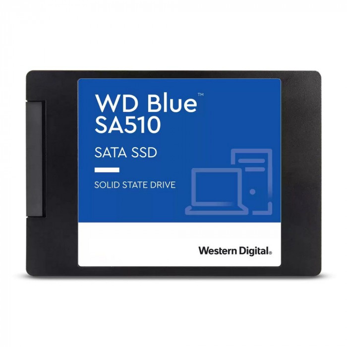 Твердотельный накопитель SSD WD Blue WDS250G3B0A  250GB 2.5' Client SATA 6Gb/s Retail (-00BNC0) (884622) {10}