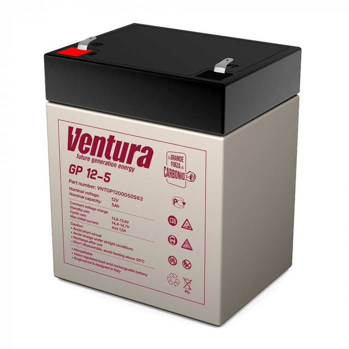 Батарея VENTURA GP 12-5 12В/5Ач