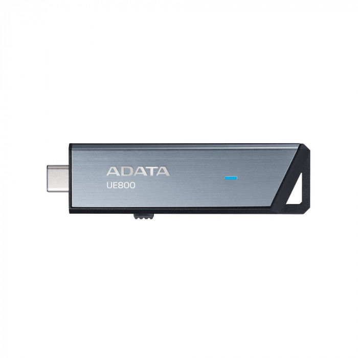 USB накопитель ADATA Elite UE800 AELI-UE800-256G-CSG USB 3.2 256GB Gen2, USB Type-C, Black, Retail