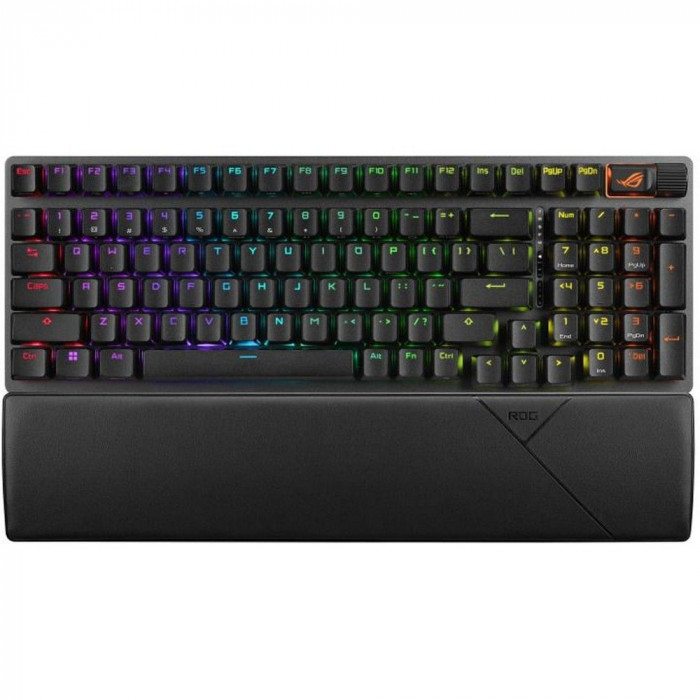 Клавиатура ASUS X901 STRIX SCOPE II 96 WL ROG NX Snow PBT 96% USB 2.4GHz BT