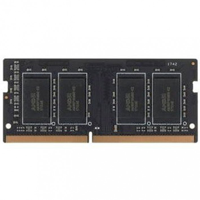 Модуль памяти AMD Radeon R7 Performance Series Black R744G2606S1S-U 4GB DDR4 2666 SO DIMM Non-ECC, CL16, 1.2V, RTL (182347){125}