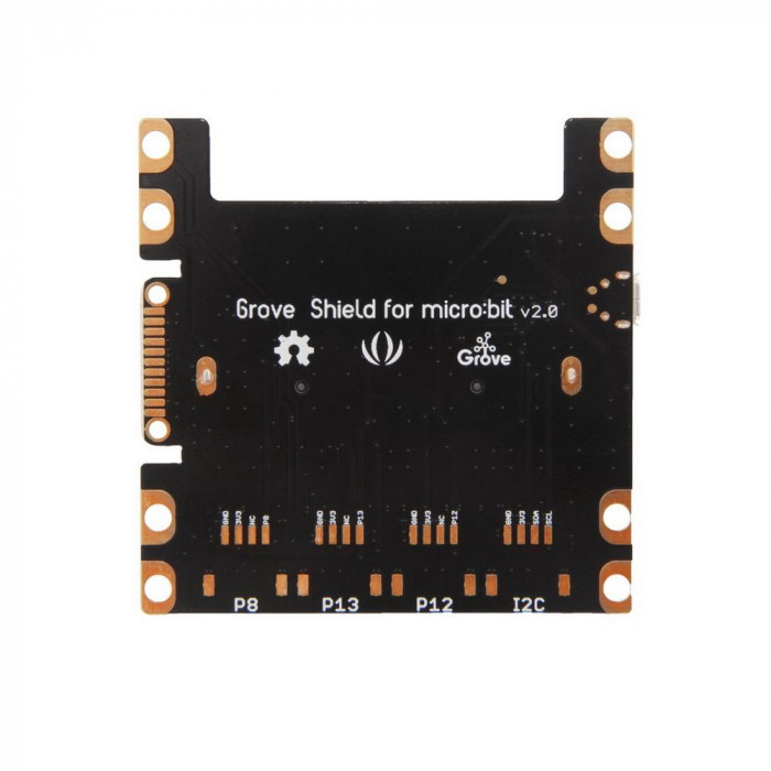 Плата интерфейсная Seeed 103100063 Grove Shield for micro:bit v2.0