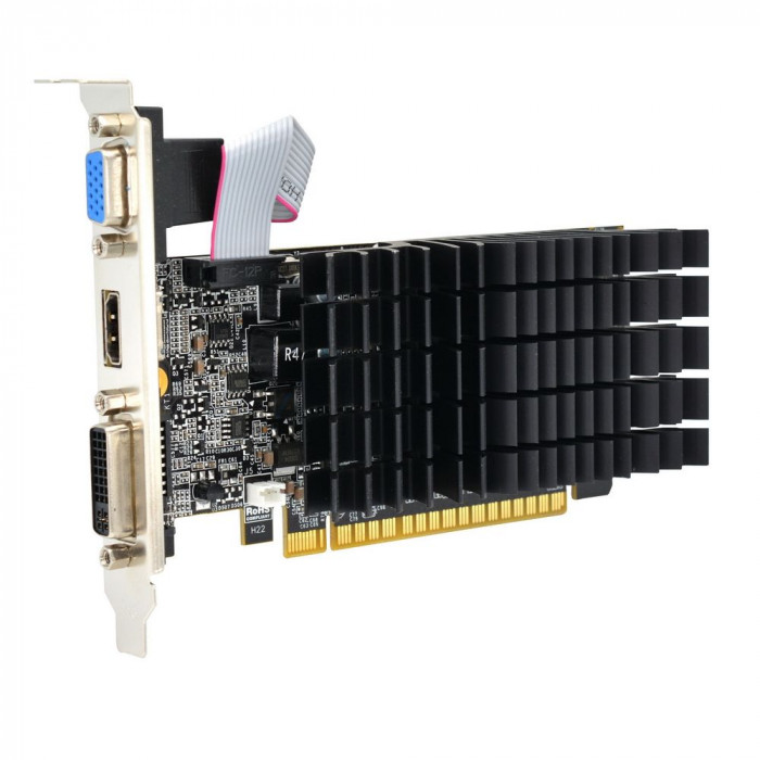 Видеокарта Afox G210 1GB GDDR2 64bit VGA DVI HDMI PASSIVE LP RTL {50} (785570)