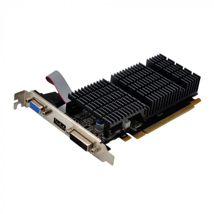 Видеокарта Afox G210 1GB GDDR2 64bit VGA DVI HDMI PASSIVE LP RTL {50} (785570)