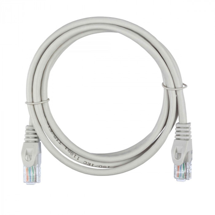 Патч-корд ACD-LPU5E-15A Cat5e UTP 24AWG 4Pair, 7/0.18мм CCA Серый,1.5м, (741456)