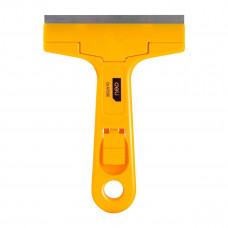 Скребок Deli DL4723C 145мм, ширина лезвия 18мм, толщина лезвия 0,5мм