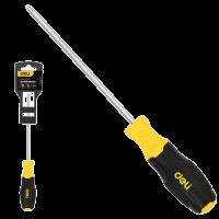 Отвертка Pozidriv Deli DL631003P PZ3x150мм сталь Cr-V, двухкомпонентная прорезиненная рукоять