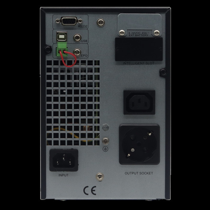 Источник бесперебойного питания  ИБП Raskat HSIO-1000VA 1000ВА, 900Вт, 1xCEE7, 1xIEC320, USB type-B, 2xRJ-45, 1xRS232